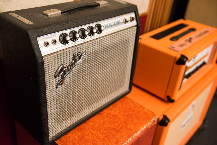 Amplificateur pour guitare Fender Champ (silverface 1972)